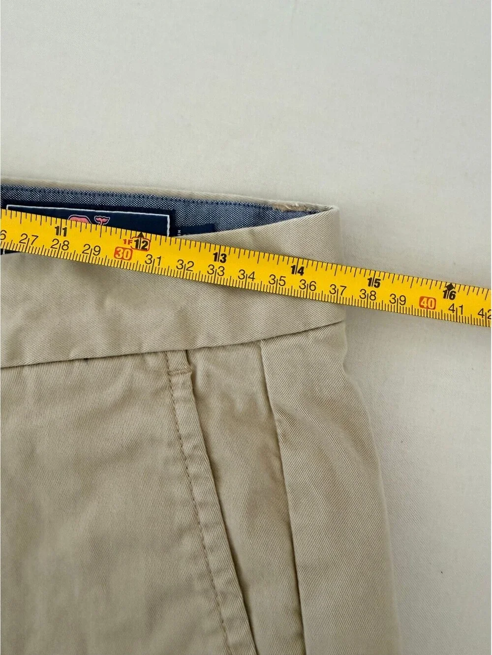 Vineyard Vines Breaker Shorts Khaki Stretch Chino Men's Size 28